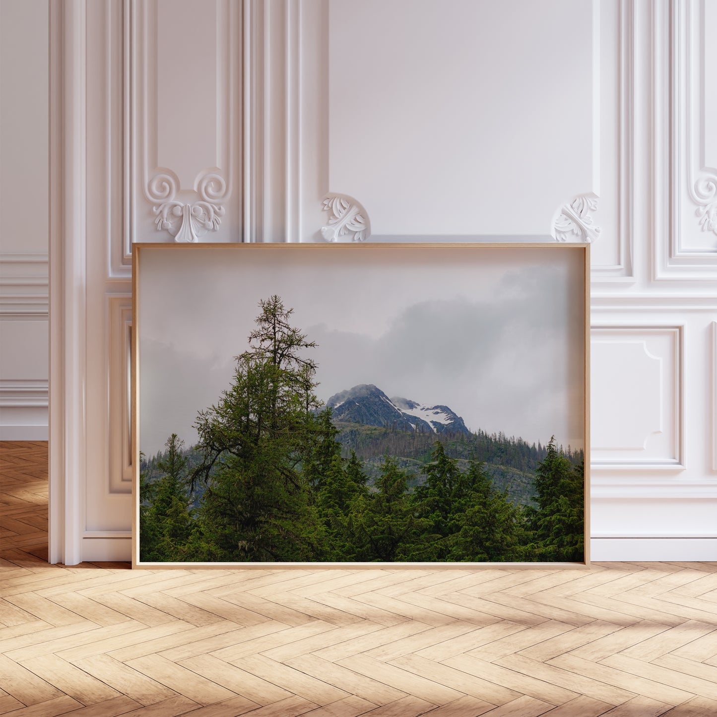 The Mountain Through the Trees