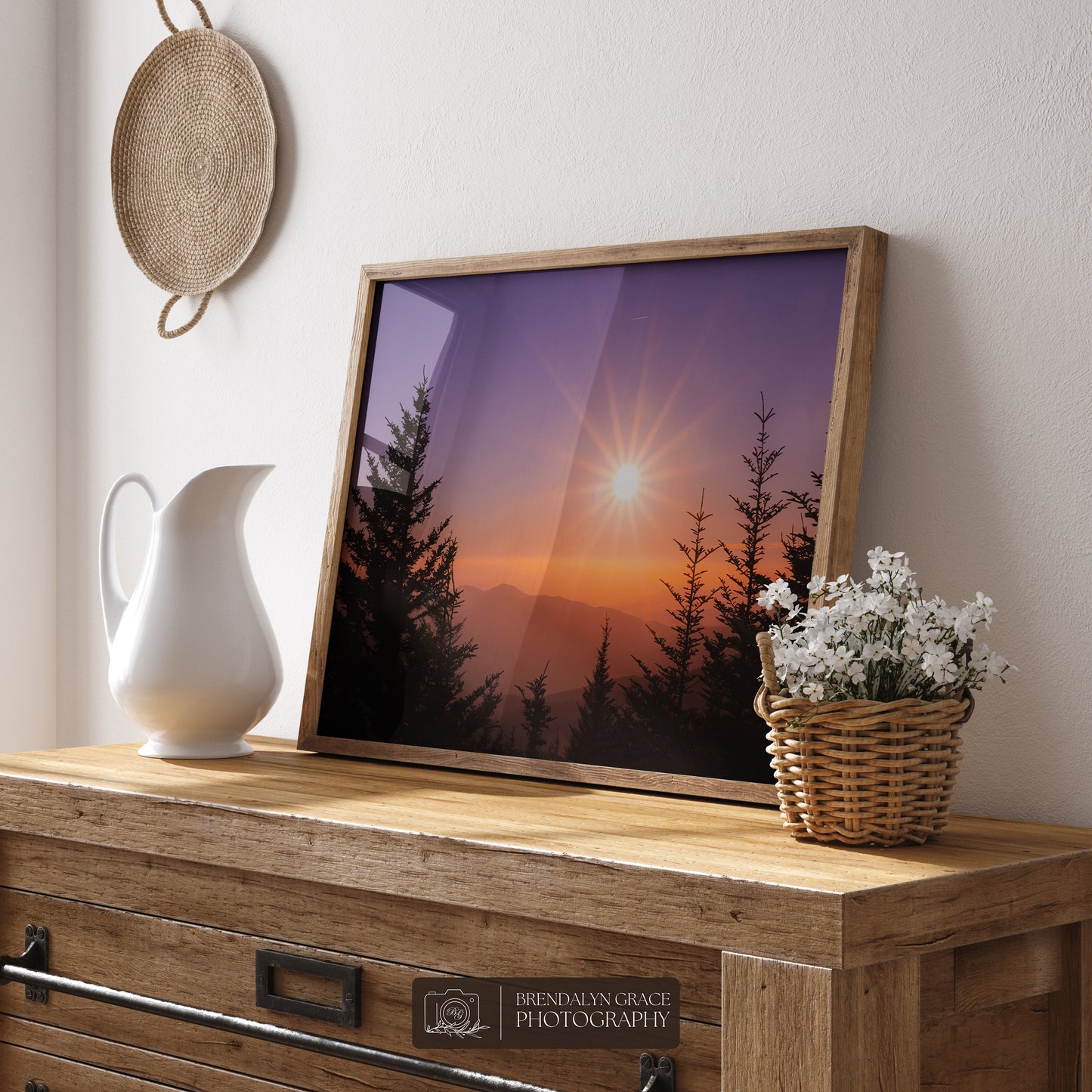 A Smoky Mountain Sunset