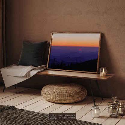 Sunset from Clingman's Dome