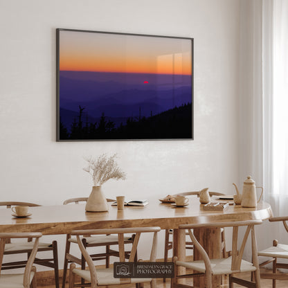 Sunset from Clingman's Dome