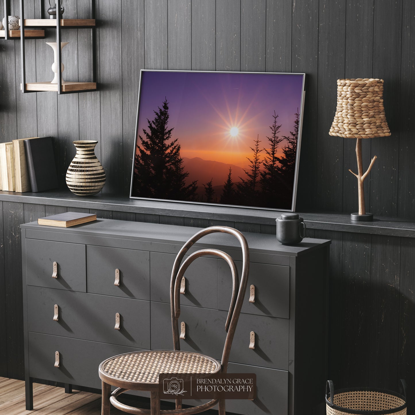 A Smoky Mountain Sunset