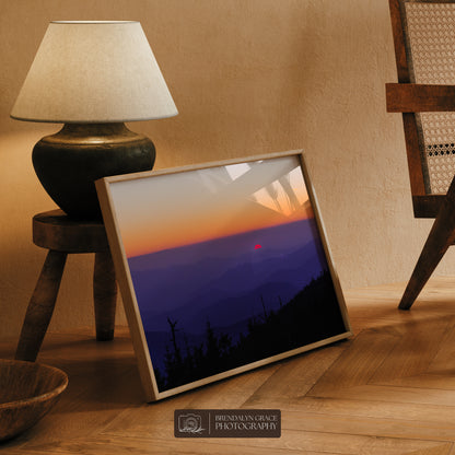 Sunset from Clingman's Dome