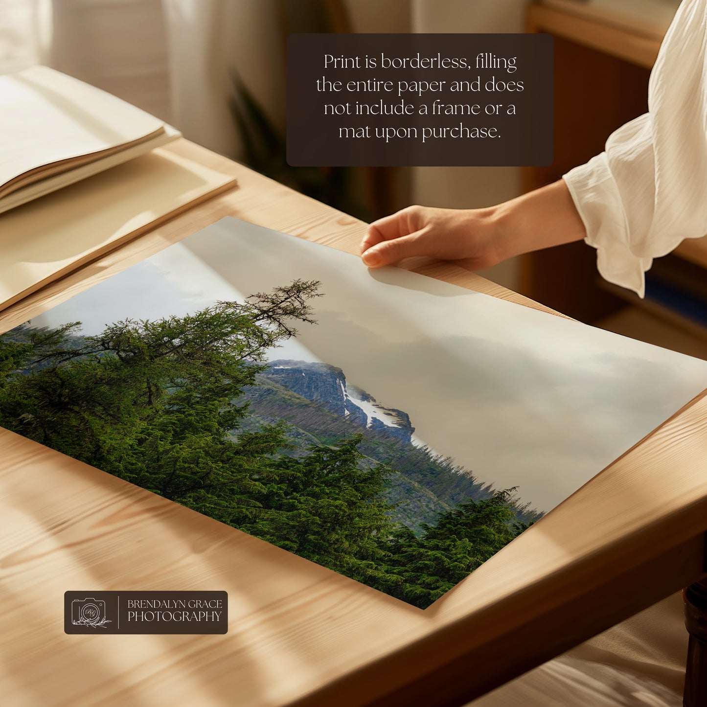 The Mountain Through the Trees