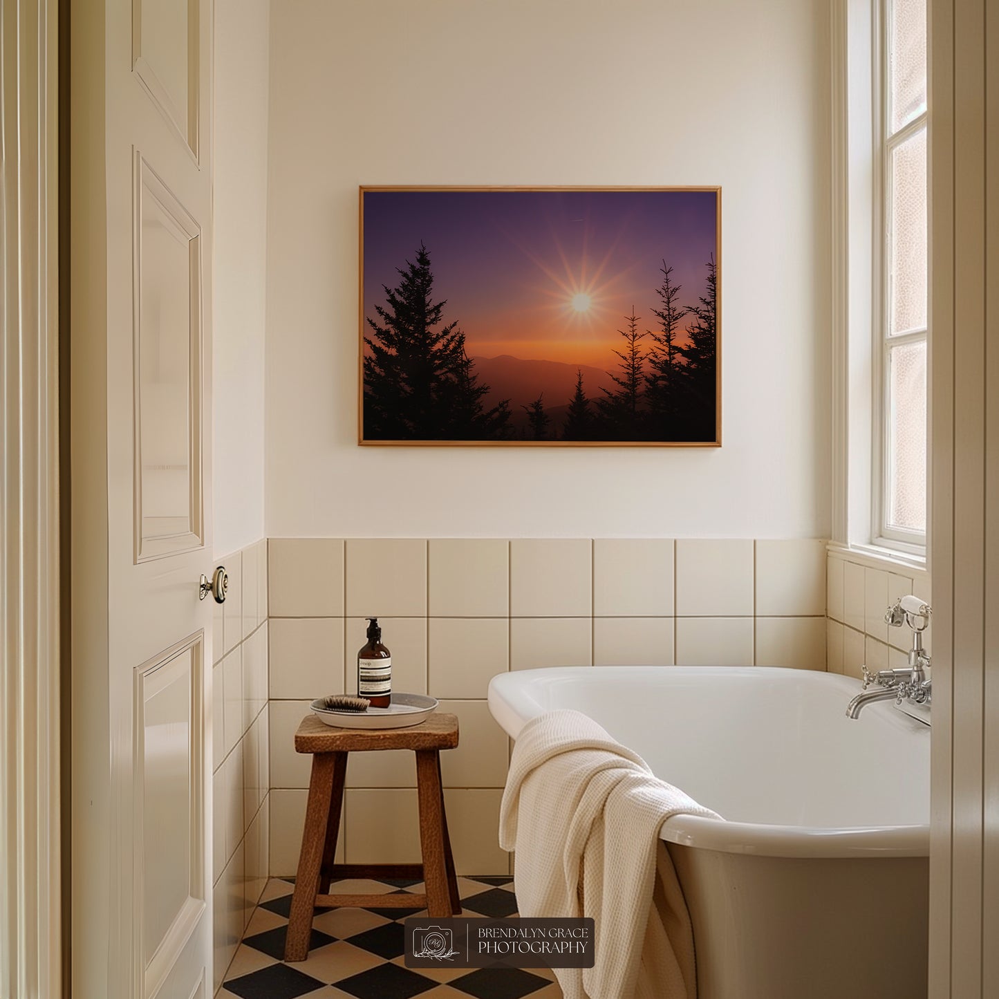 A Smoky Mountain Sunset