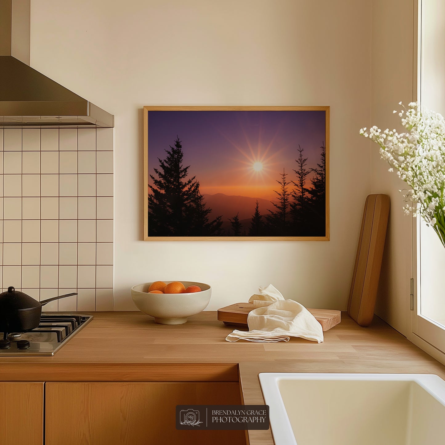 A Smoky Mountain Sunset