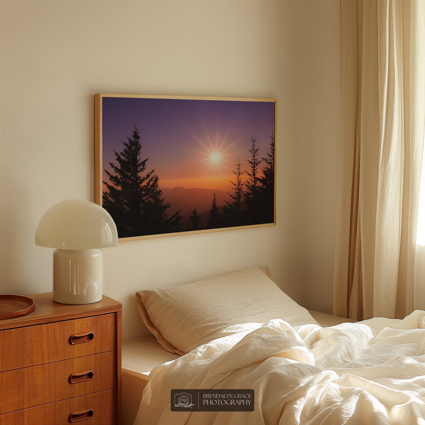 A Smoky Mountain Sunset