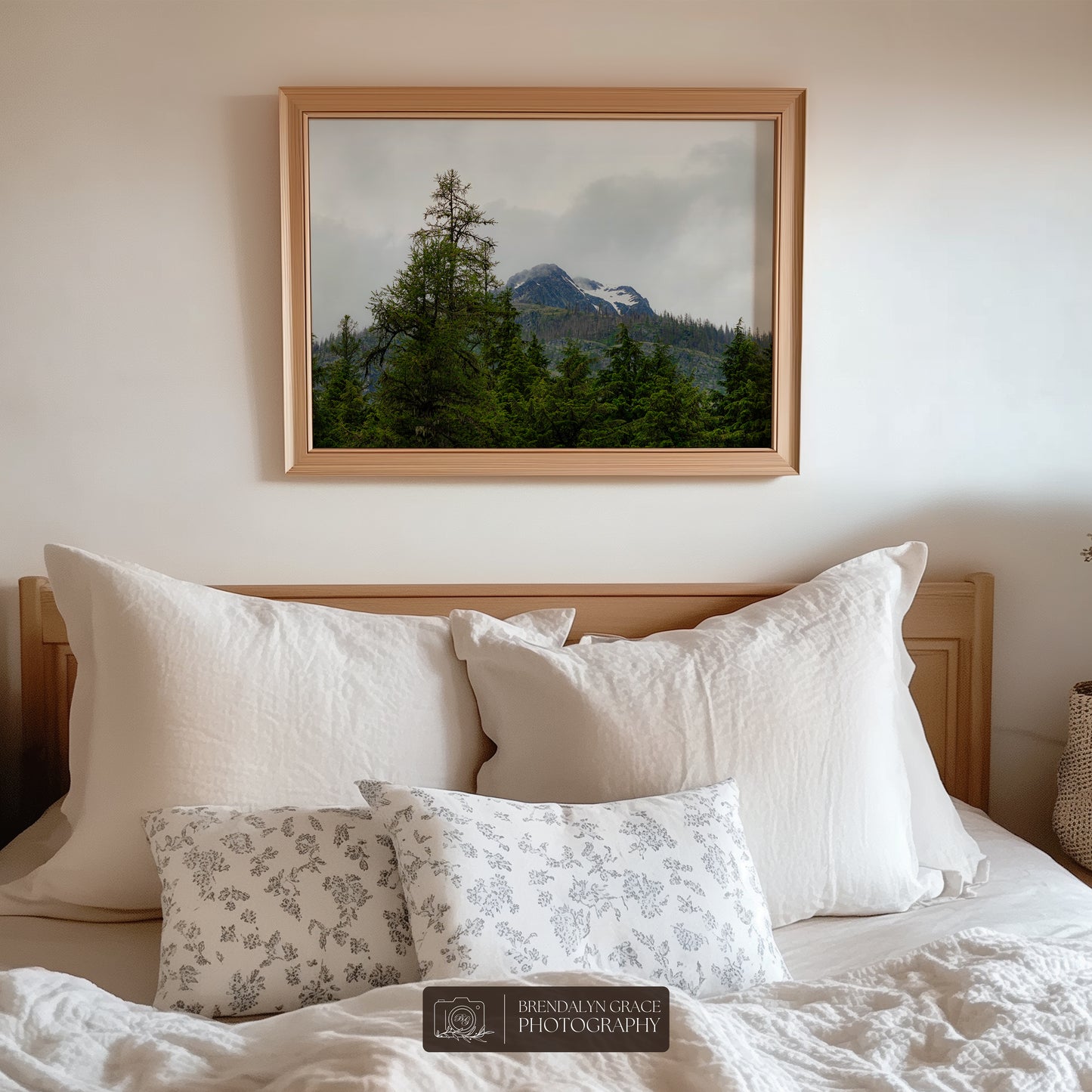 The Mountain Through the Trees