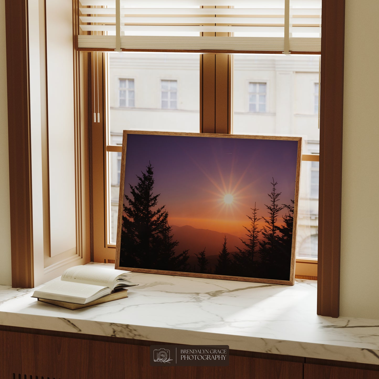 A Smoky Mountain Sunset