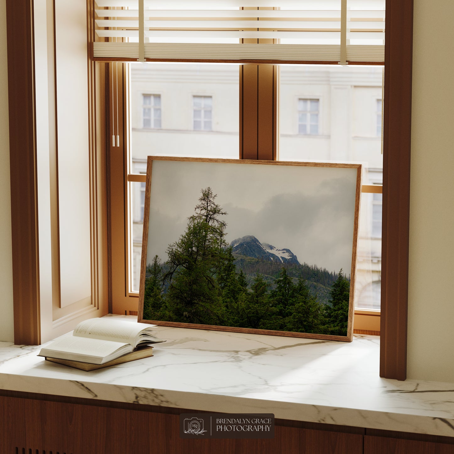 The Mountain Through the Trees