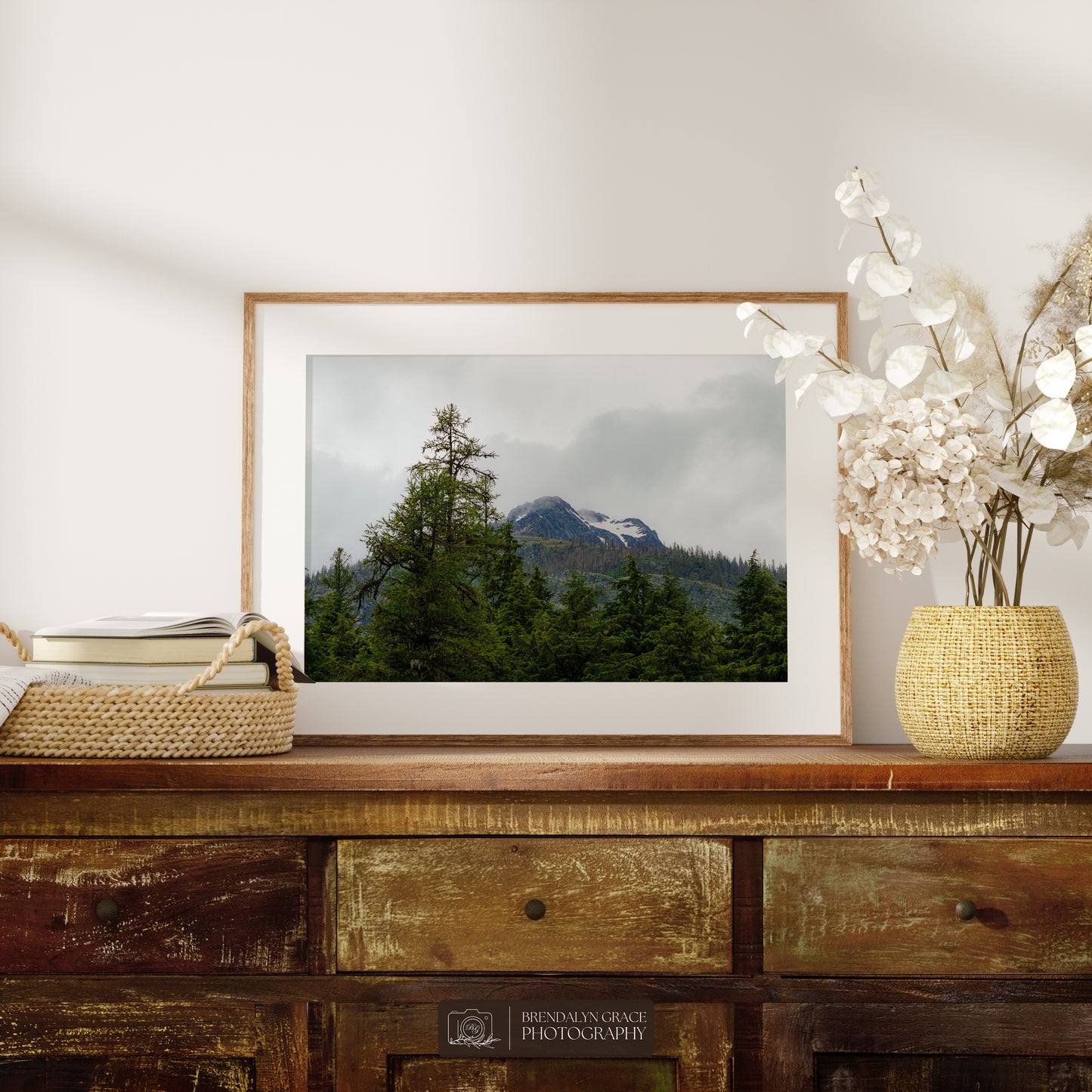 The Mountain Through the Trees