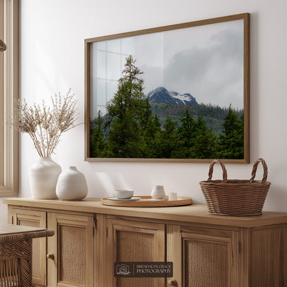 The Mountain Through the Trees