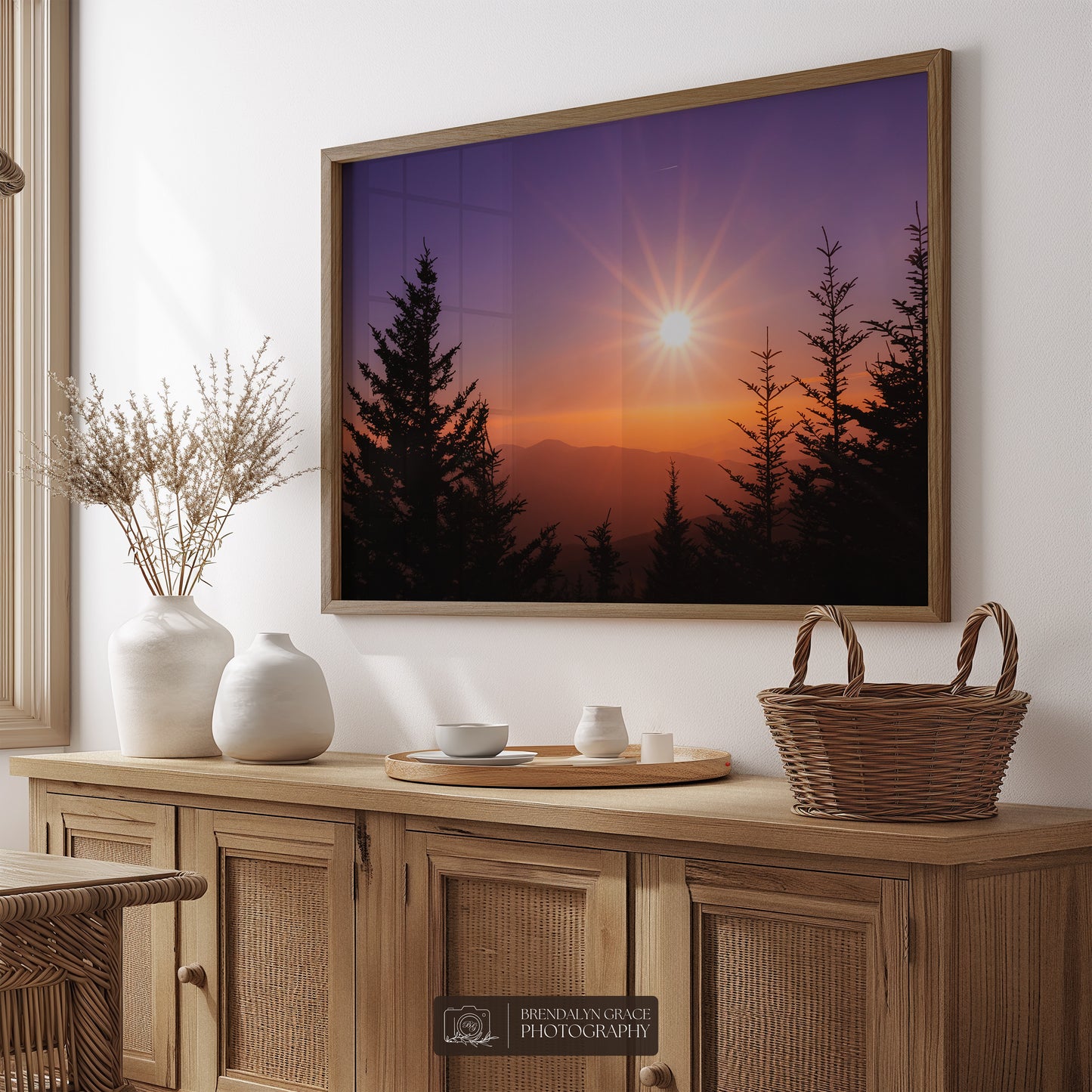 A Smoky Mountain Sunset