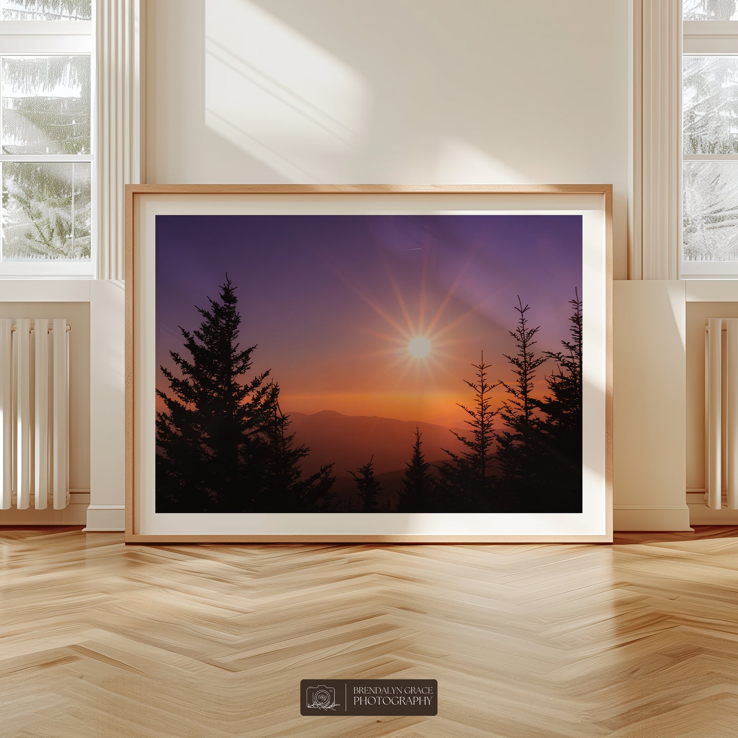 A Smoky Mountain Sunset