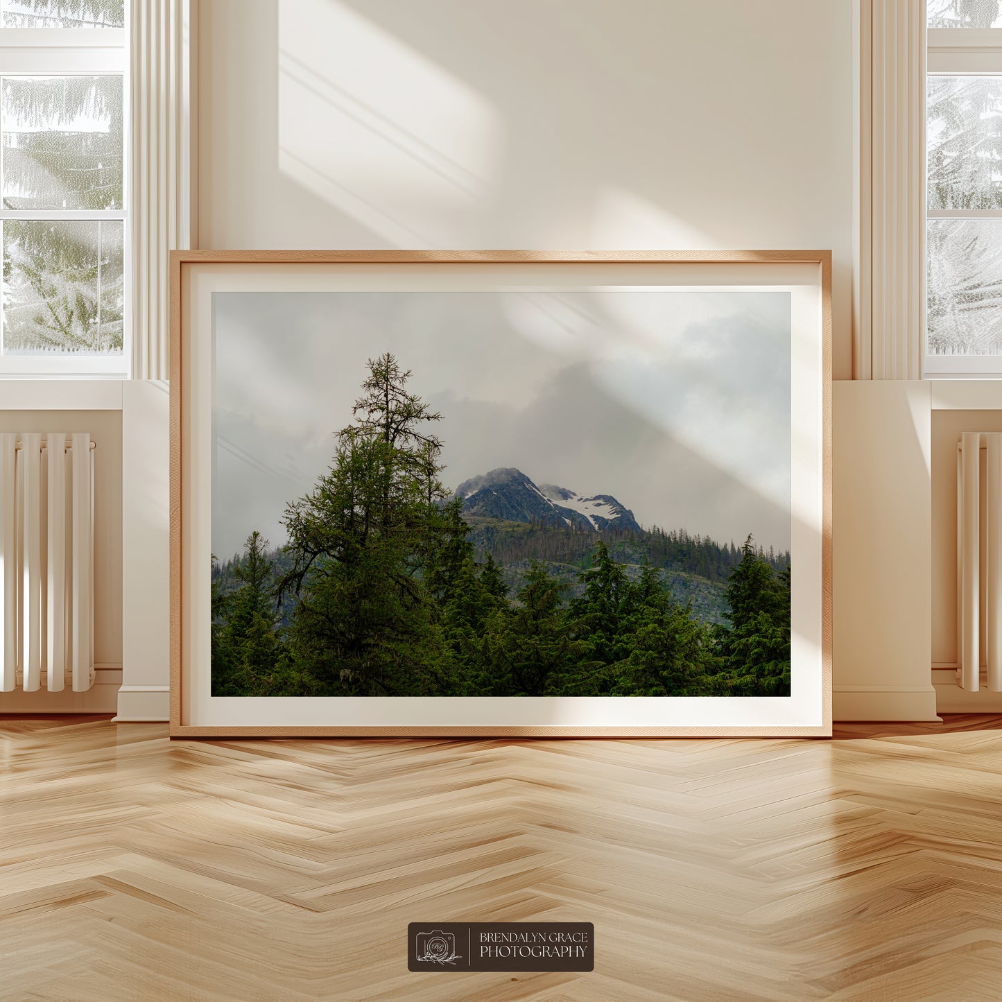 The Mountain Through the Trees