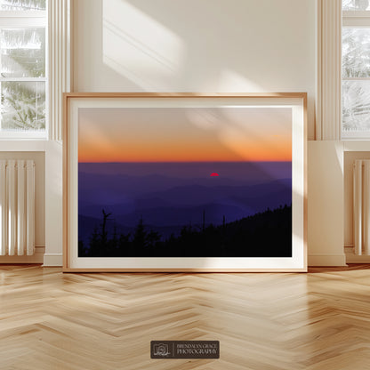 Sunset from Clingman's Dome